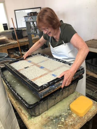 Customer photo review of Paper Making Class 6/14