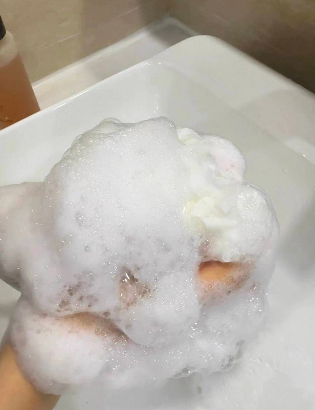 Customer photo review of Polyamino Acid Purifying Facial Cleanser