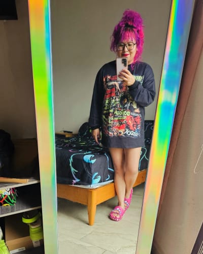 Customer photo review of HK & Friends Pink Rubby