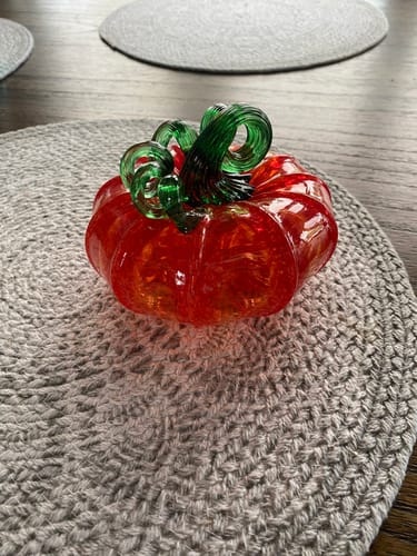 Customer photo review of shh... SECRET $20 VIP Mystery Glass Pumpkin