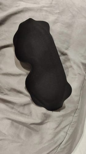Customer photo review of SleepPal™ 100% Blackout Sleep Mask