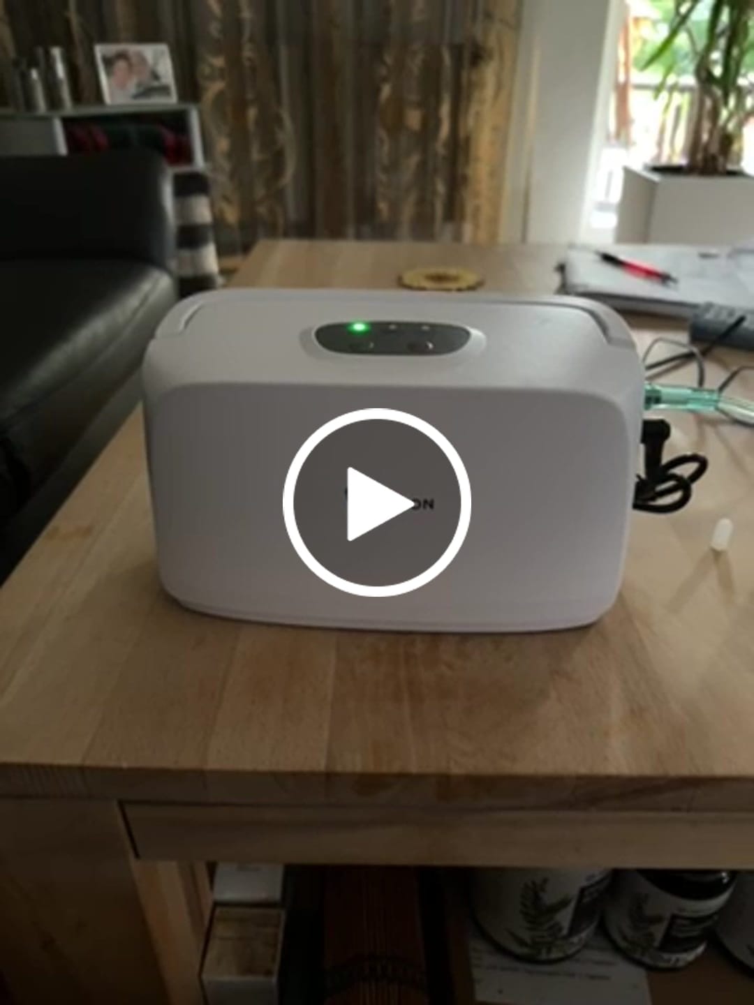 Customer video review of VARON VL-1 Puls-Sauerstoff-Konzentrator mit Akku | Ideal für Mobilität, CE-geprüft