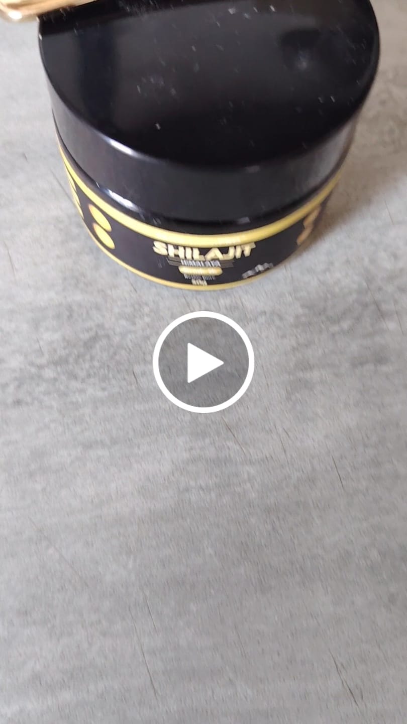 Customer video review of SHILAJIT (RÉSINE PURE)