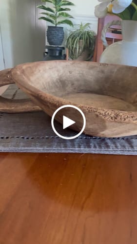 Customer video review of Wood Kneading Bowl