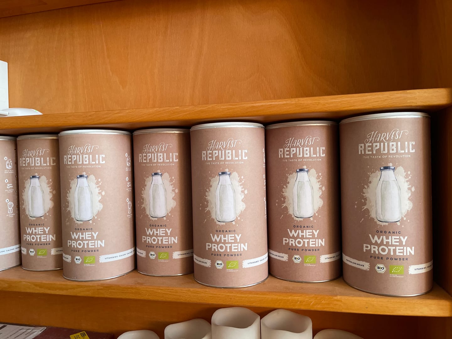Customer photo review of Whey Protein - Natural