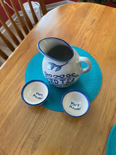 Customer photo review of Pot Belly Pitcher - Iced Tea - SECOND