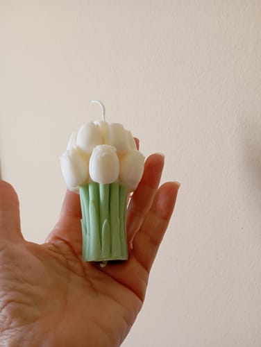 Customer photo review of Cera de Soja para velas en Molde, Pilar y Wax-melts (APF)