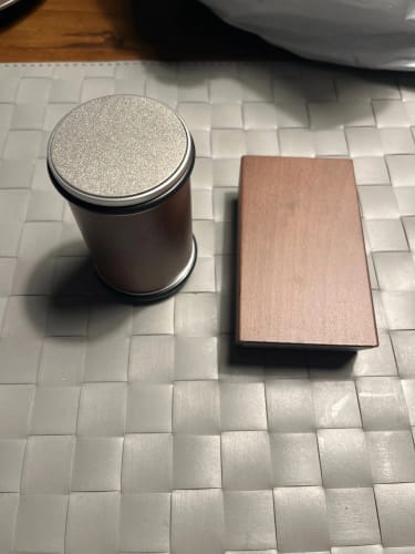 Customer photo review of NOVARA DIAMOND ROLLING KNIFE-SHARPENER SET