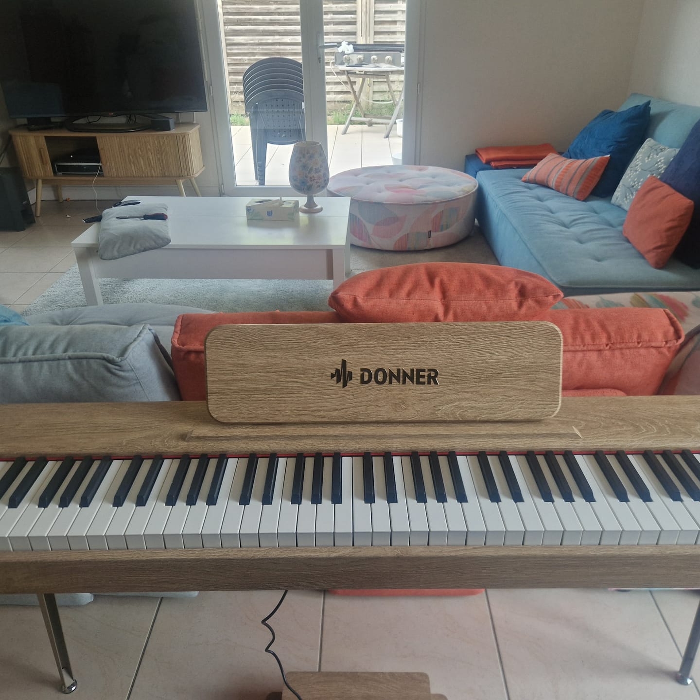 Customer photo review of Donner DDP-60 Piano numérique