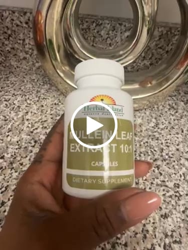 Customer video review of Mullein Leaf Capsule (Lung Detox Mucus)