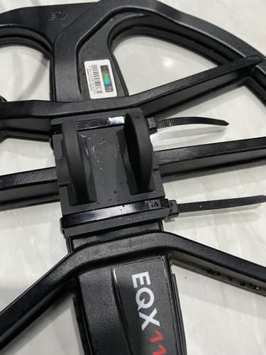 Customer photo review of Coil Stiffener - Ear repair for Minelab equinox 11 inch Coils