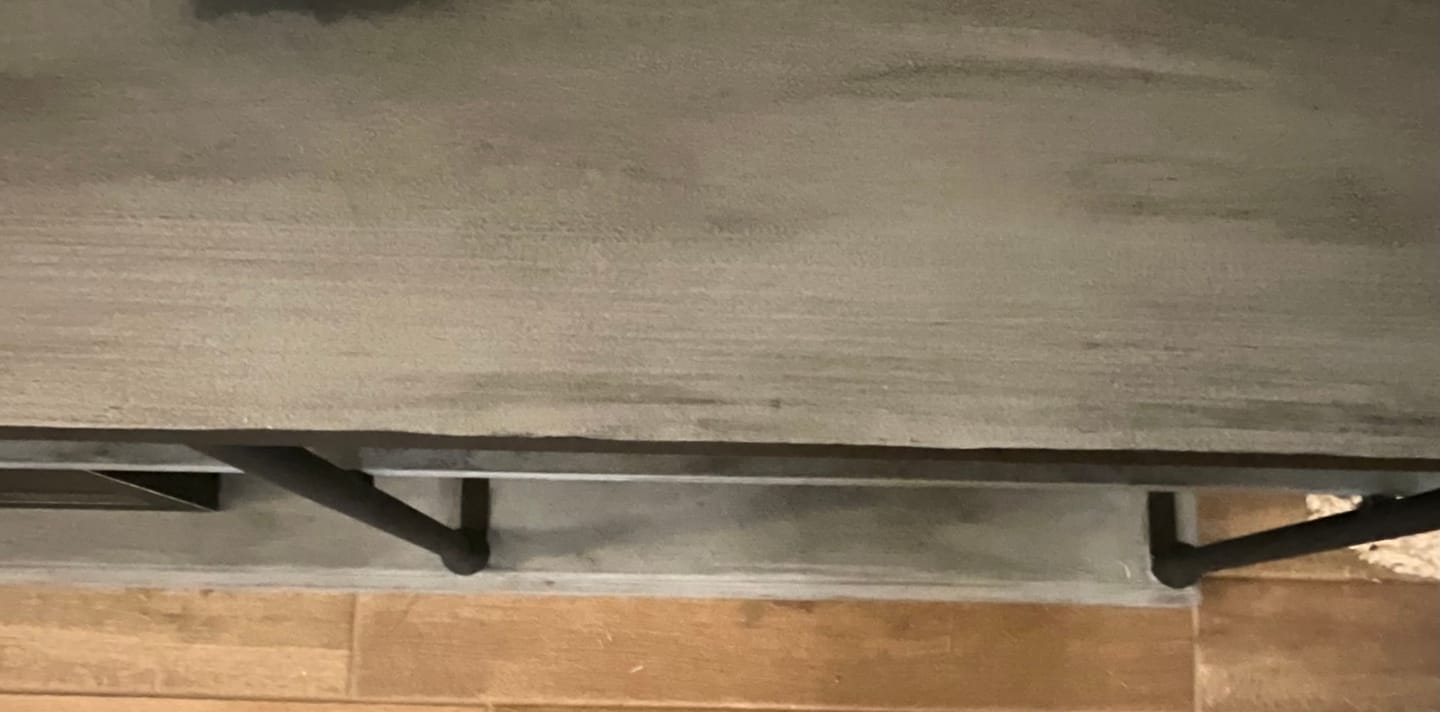 Customer photo review of One Step Paint - Glover Gray