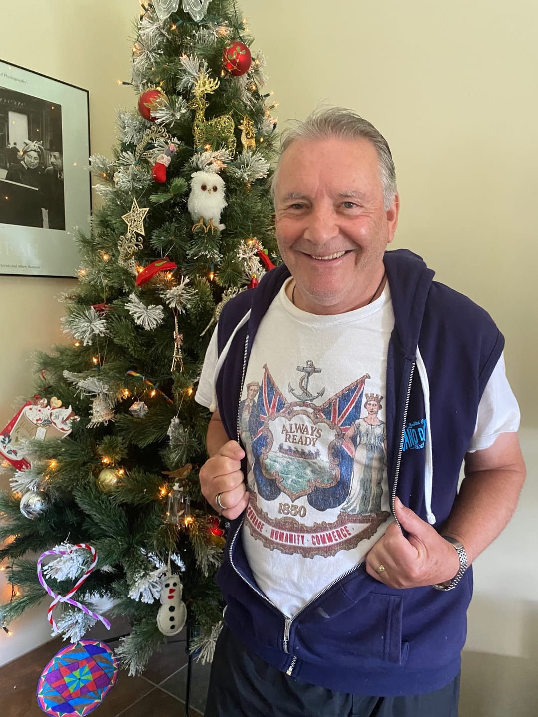 Customer photo review of Newcastle United FC Crest Keyring
