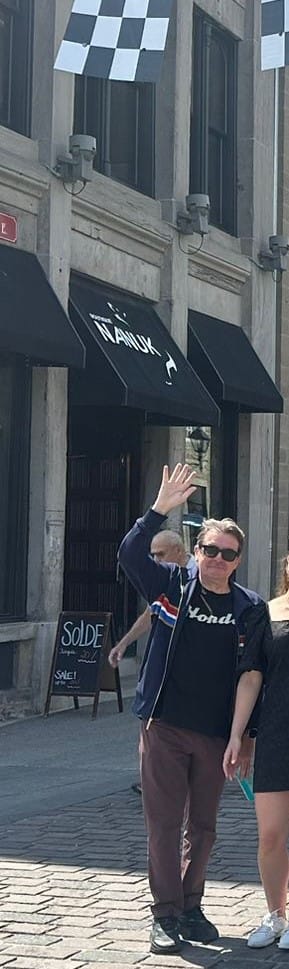 Customer photo review of Vintage Honda Script Tee