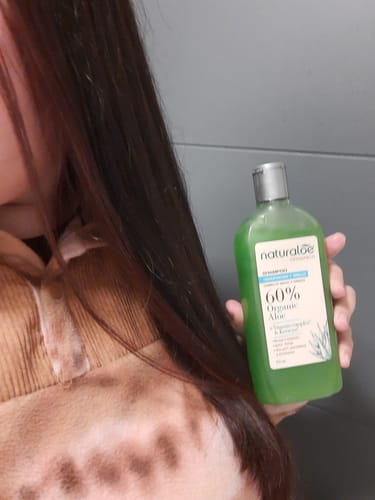 Customer photo review of Set 6 Shampoo Hidratación & Brillo 350ml