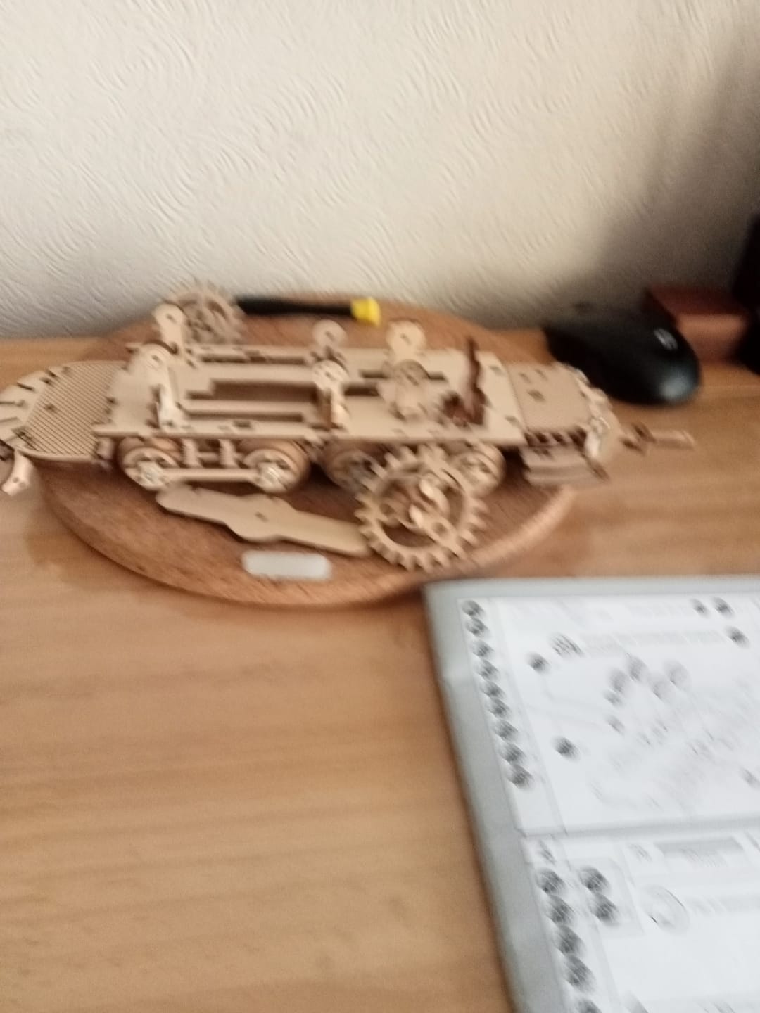 Customer photo review of Classic City Tram 3D Wooden Puzzle