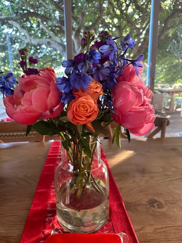 Customer photo review of Harmony Flower Arrangement