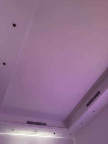 Customer photo review of Milky Way Fingerprint Hand Painted Art Painting 140x140cm SOASAMPLE004