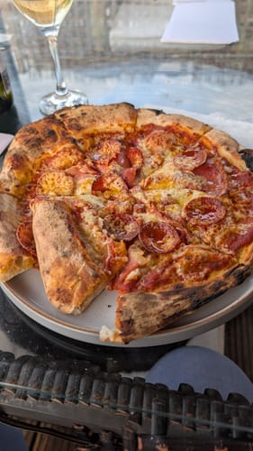 Customer photo review of Sourdough Pizza Bases