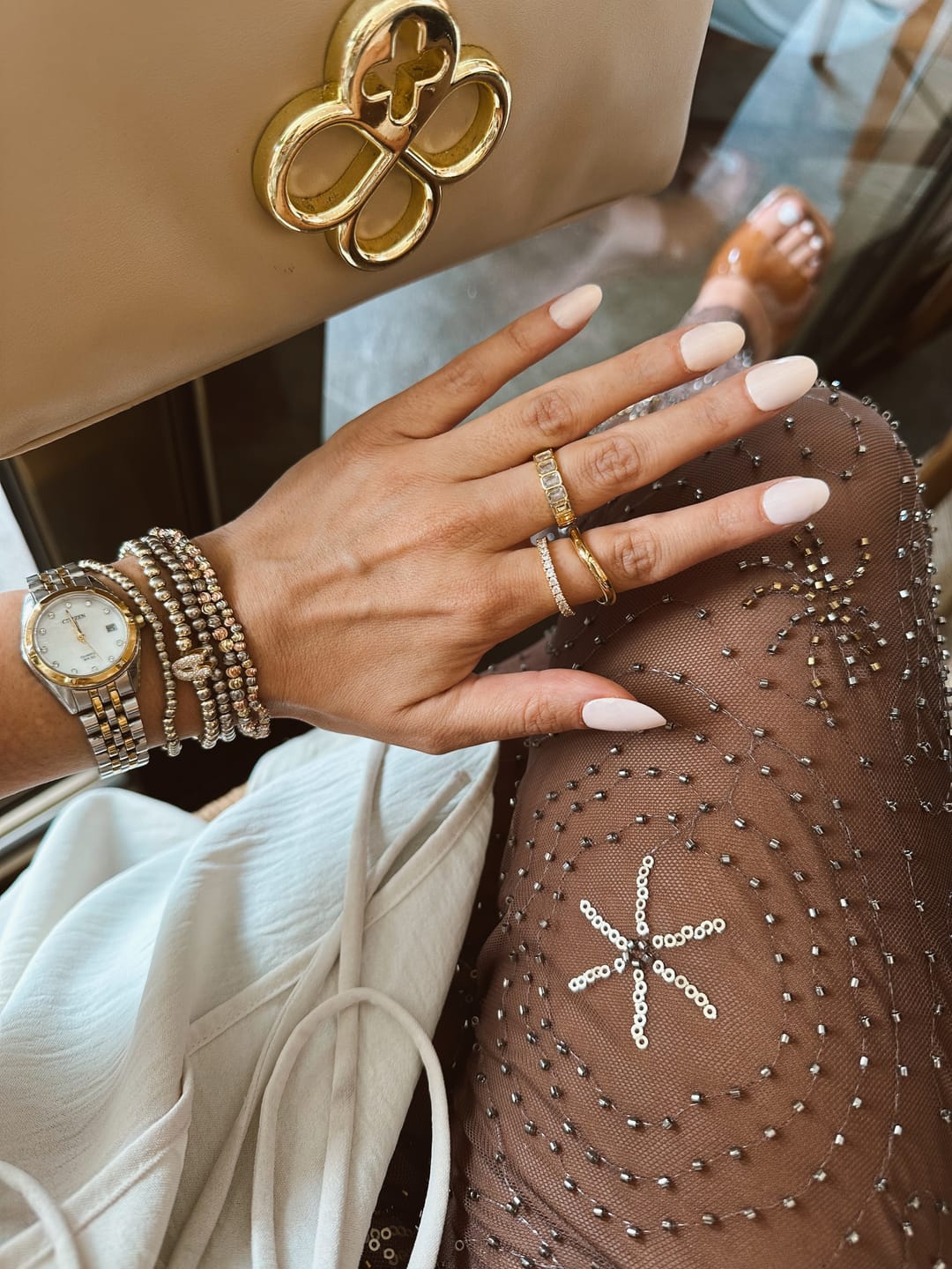 Customer photo review of Anillo Delgado Ondulado 3 mm