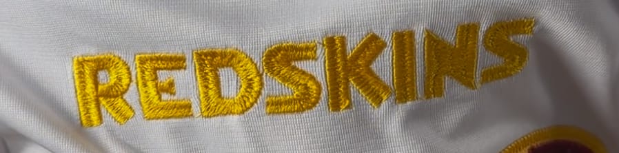 Customer photo review of Redskins Football Jersey