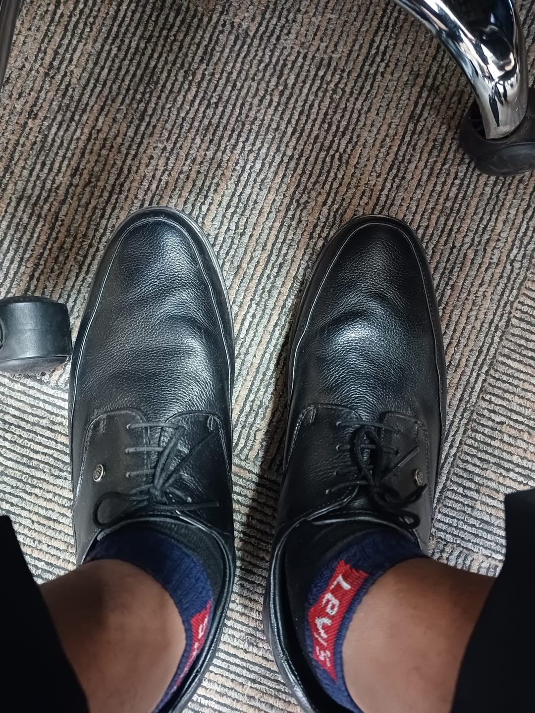 Customer photo review of Bacca Bucci Leather Office Lace-ups Formal Shoes | UK- 06 to 14