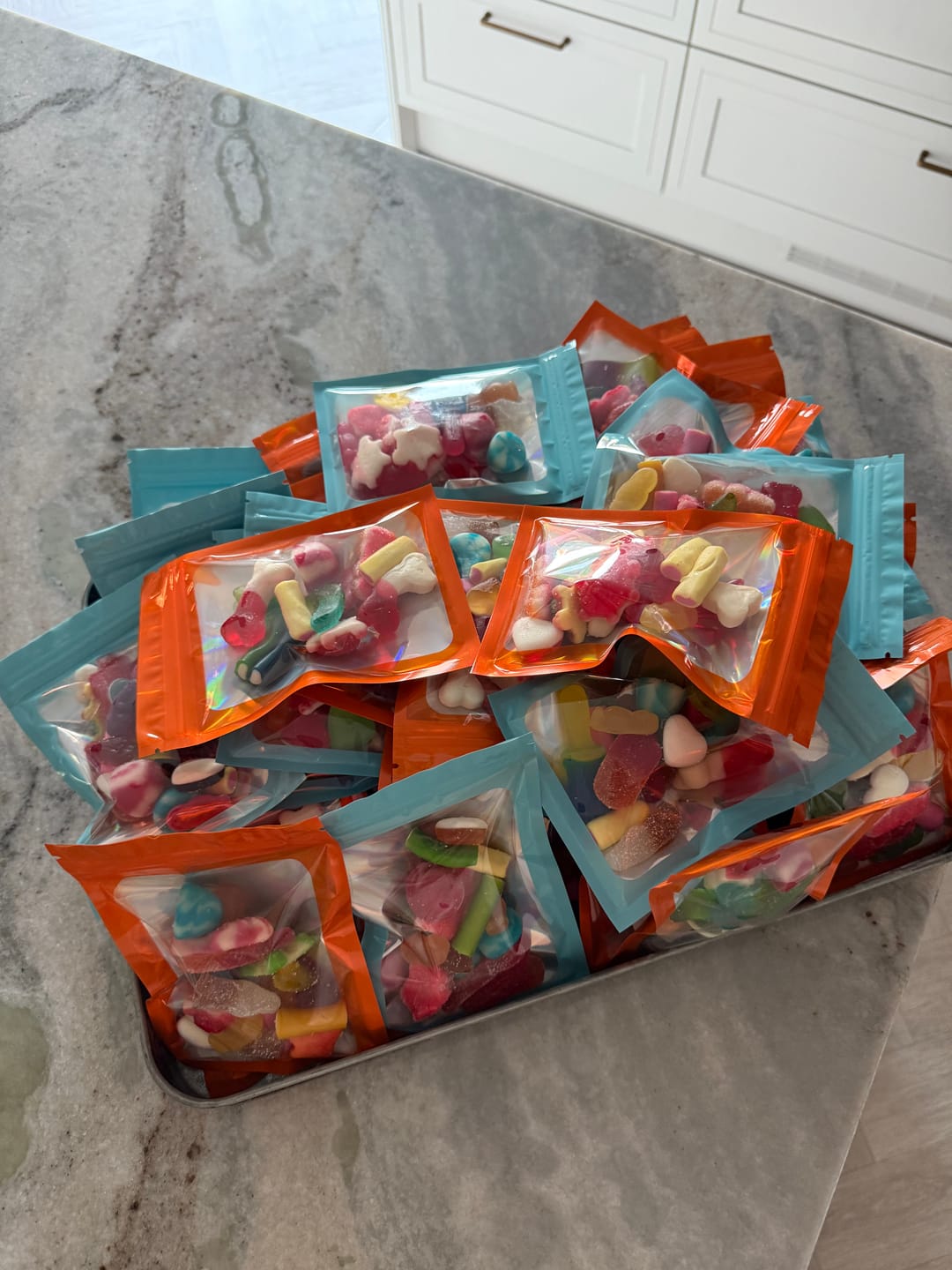 Customer photo review of Build Your Own Pick and Mix Sweets Bag – Over 100 to Choose From