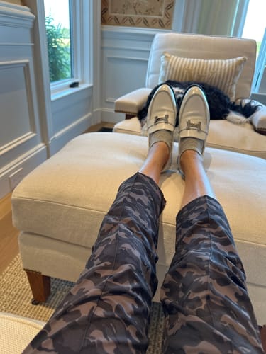 Customer photo review of HM Faubourg Loafer 30mm White Color Cowhide 960934