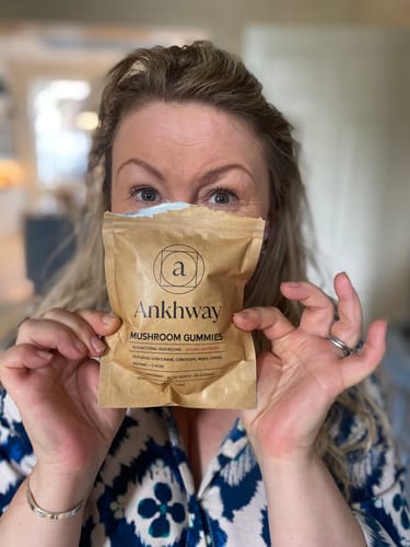 Customer photo review of 2-Month Mushroom Gummies