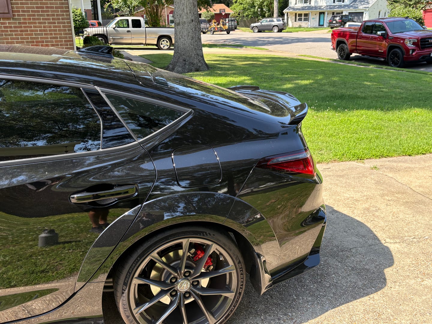 Customer photo review of 2023-Up Acura Integra Extended Rear Spoiler