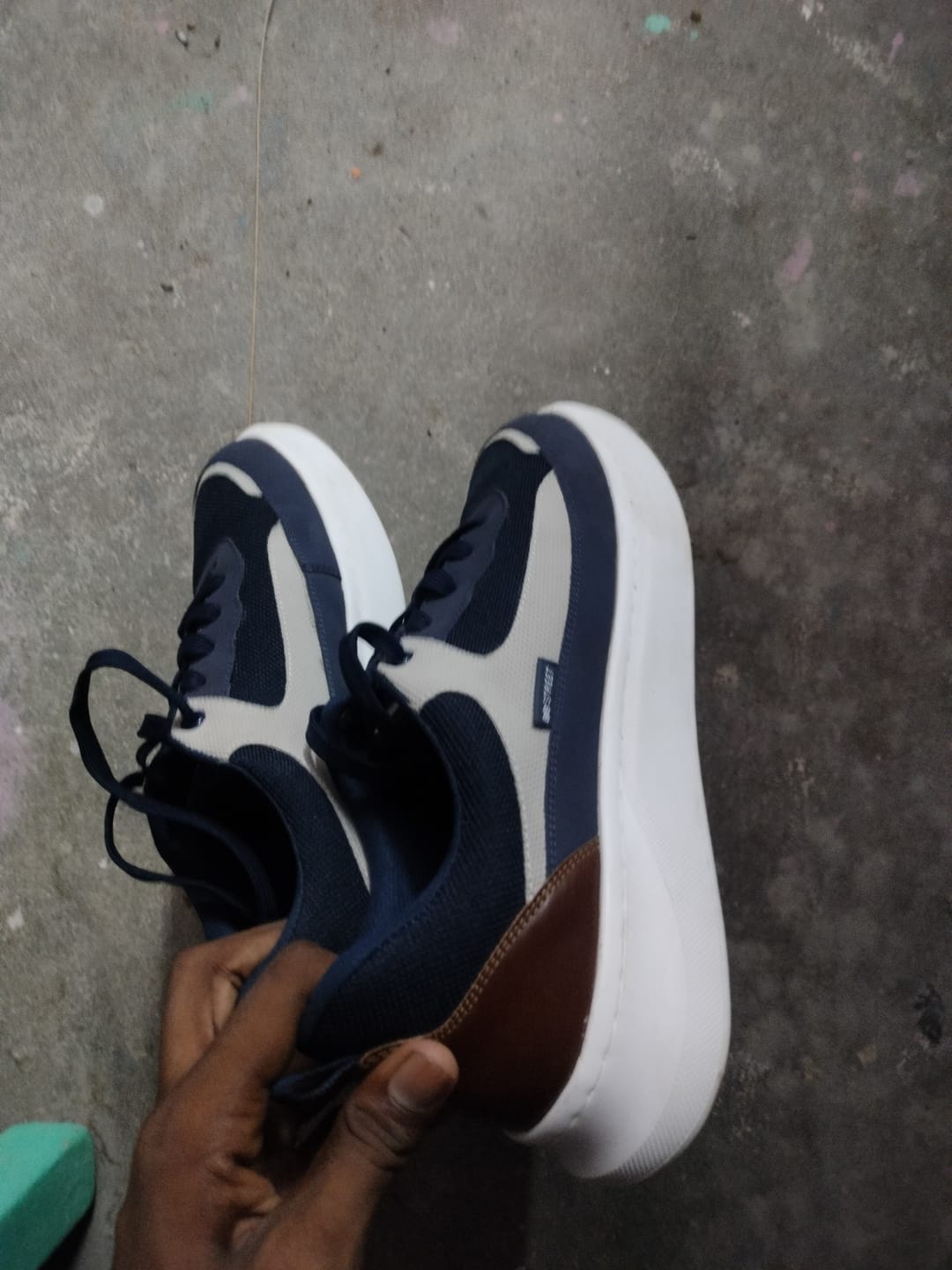 Customer photo review of Bacca Bucci VIBE-STEP Men's Low-Top Sneakers