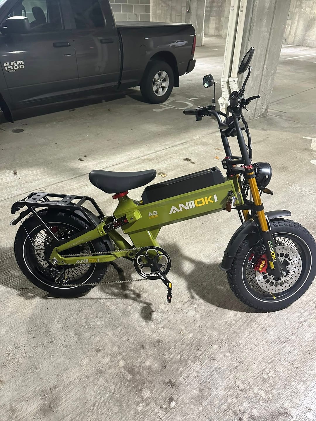 Customer photo review of A8 Pro Max 60V Dual Motor 3.0 Ebike
