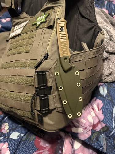 Customer photo review of Benchmade Nimravus Knife Sheath