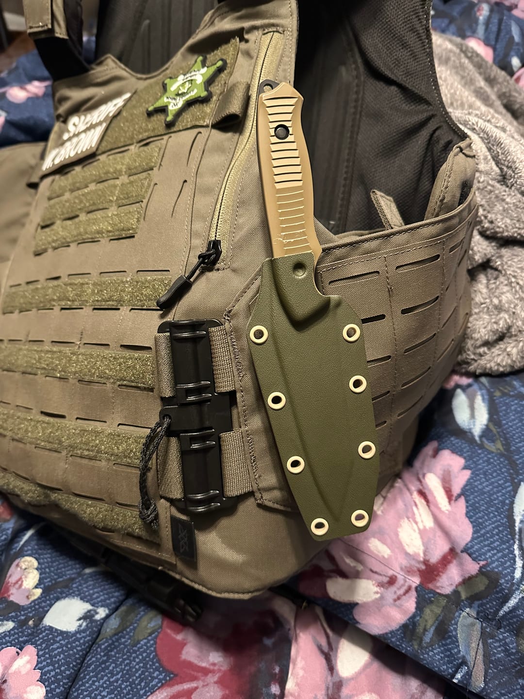 Customer photo review of Benchmade Nimravus Knife Sheath