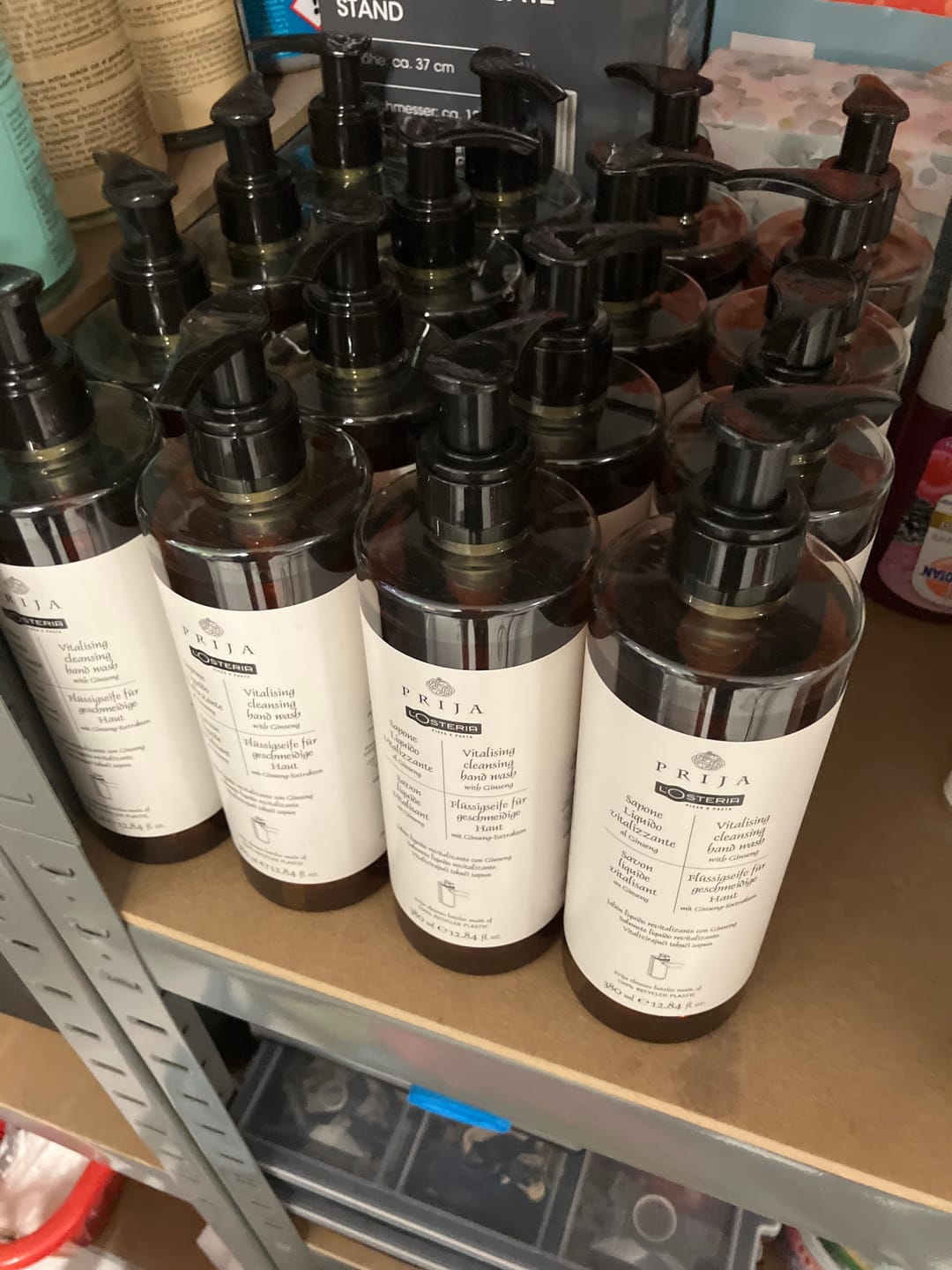 Customer photo review of Prija Flüssigseife mit Ginseng, 18er Set
