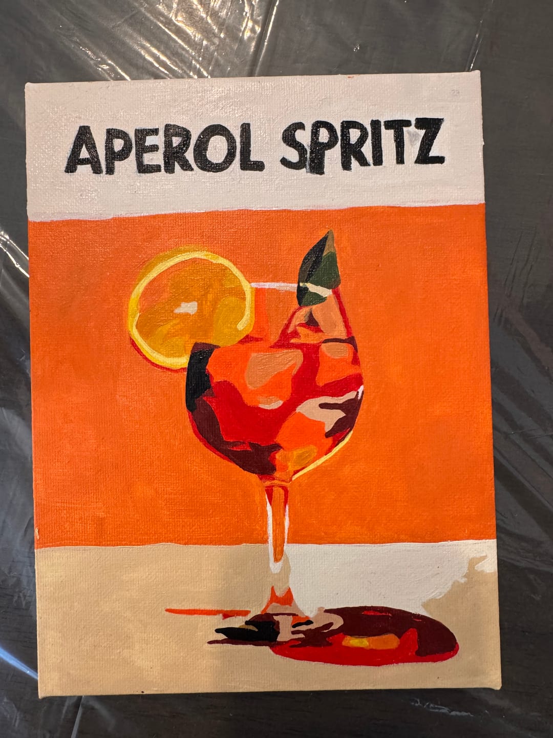 Customer photo review of 12 Mini Paintings | Deluxe Cocktail Bundle