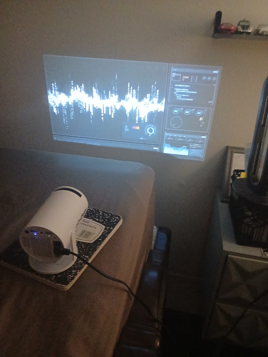 Customer photo review of CineMaster Pro® - 4K Smart Projector