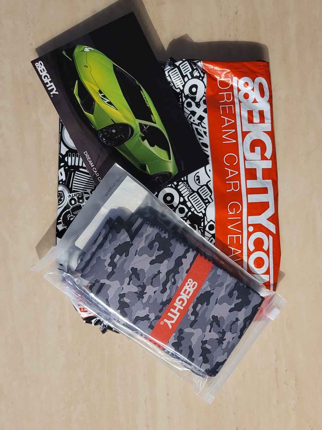 Customer photo review of 80Eighty® Camo Slim Koozie