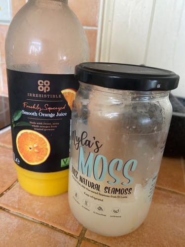 Customer photo review of MYLASMOSS SEAMOSS GEL (720ML)