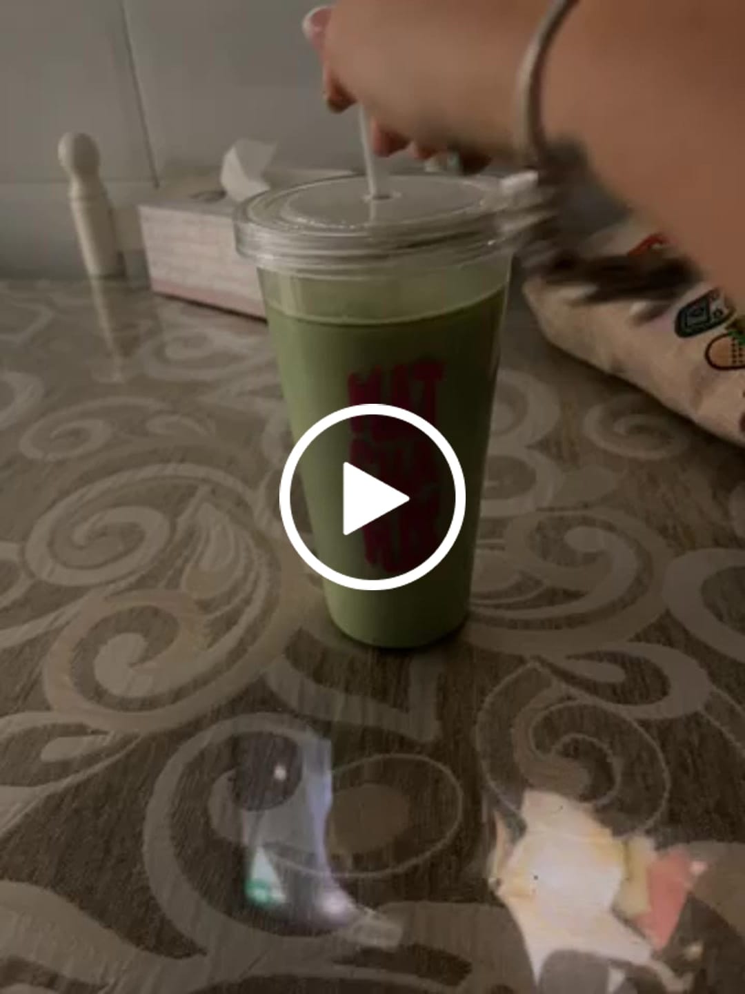 Customer video review of Matcha Latte