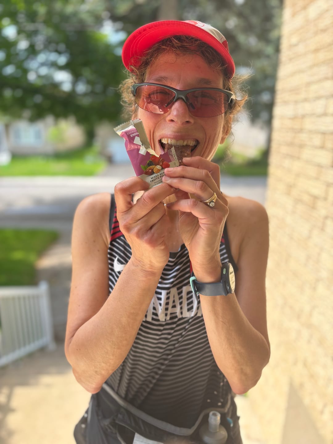 Customer photo review of XACT Endurance Almond Fruit Bars