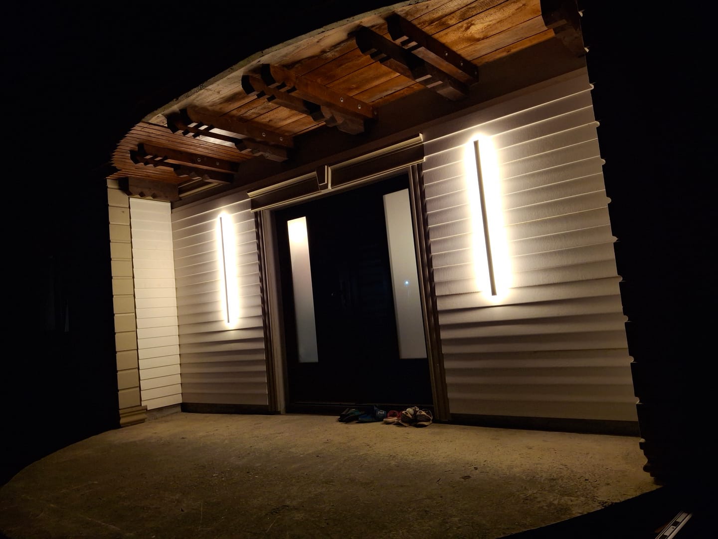 Customer photo review of Bara Luminoasa LED Exterior IP65 220V