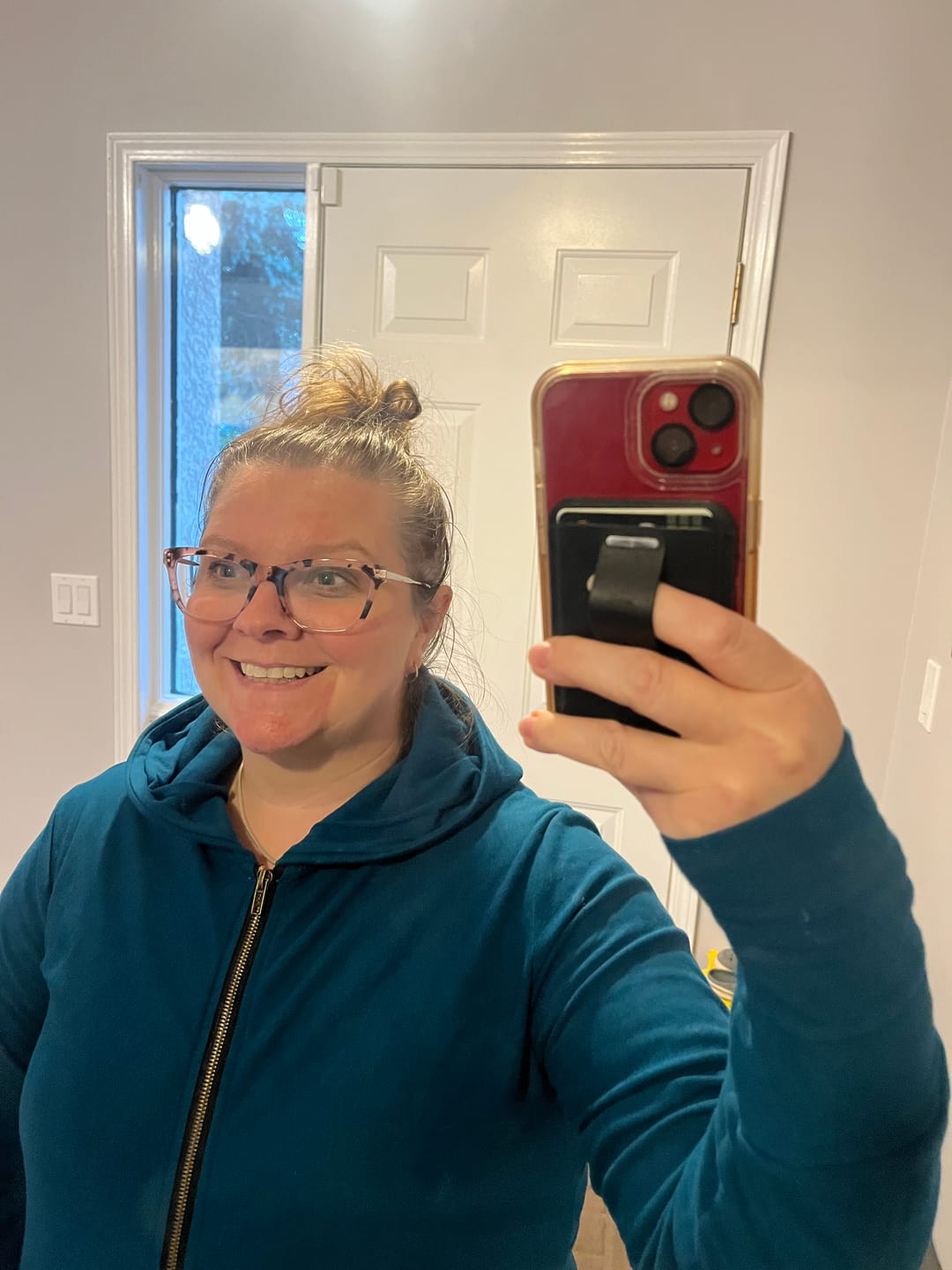 Customer photo review of *Pre-Sale* Zip Up Hoodie