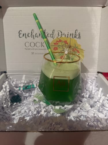 Customer photo review of Monthly Cocktail Subscription Box