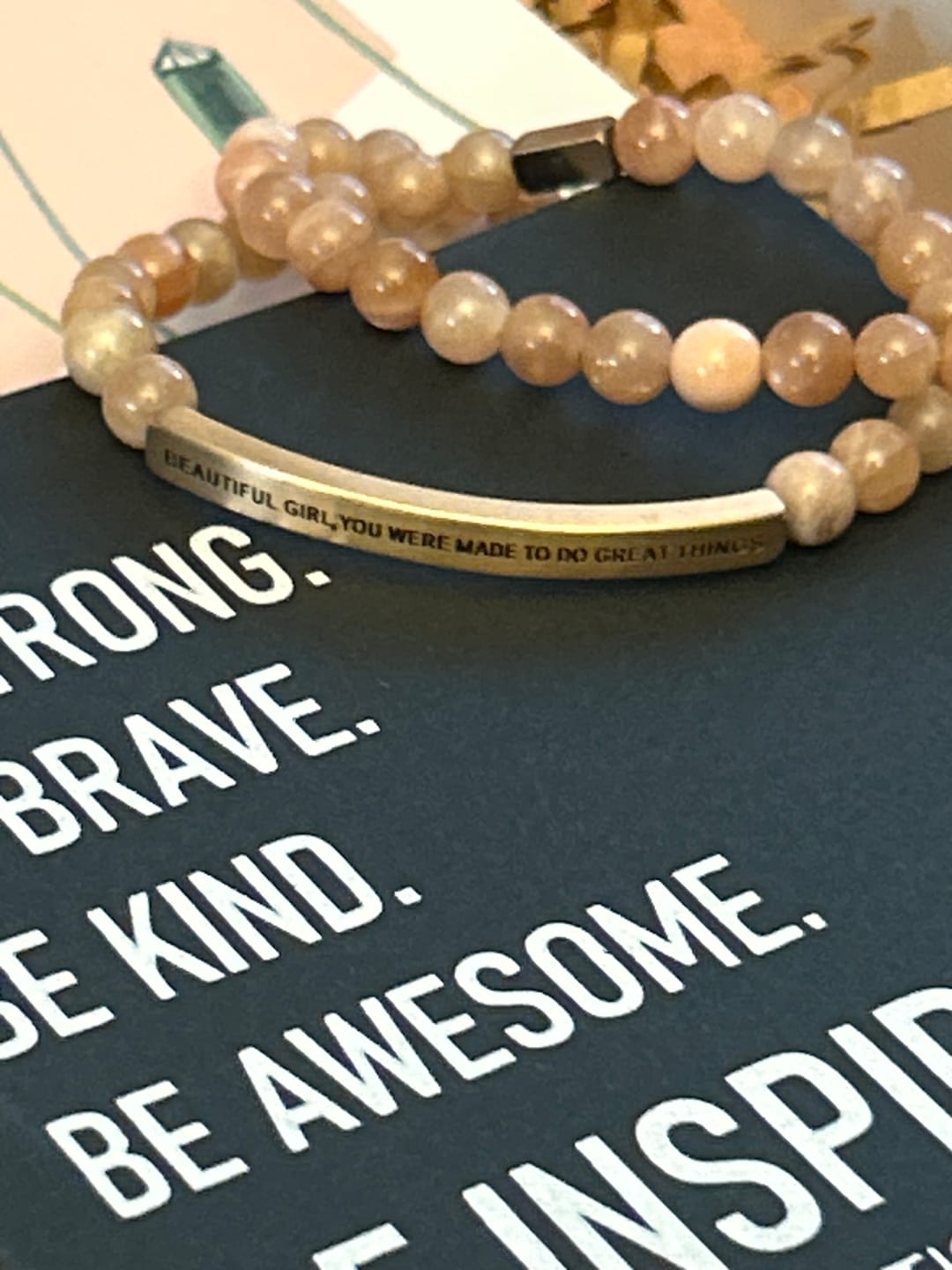 Customer photo review of Bloom Bracelet Box - Monthly Subscription Box
