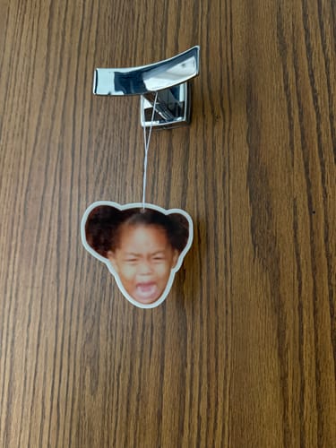 Customer photo review of Custom Shape Air Freshener
