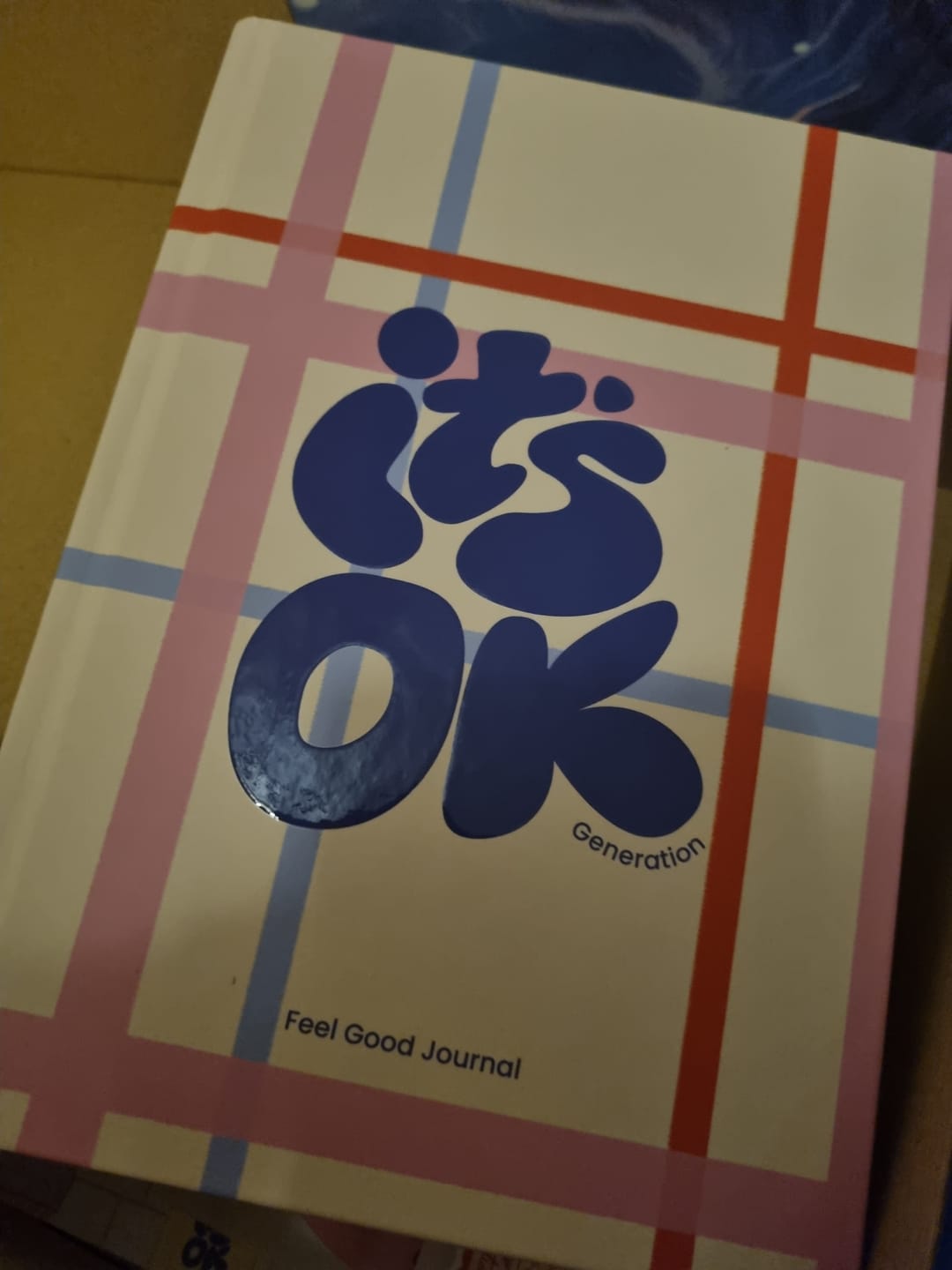 Customer photo review of Feel Good Journal | Portada Mandarina