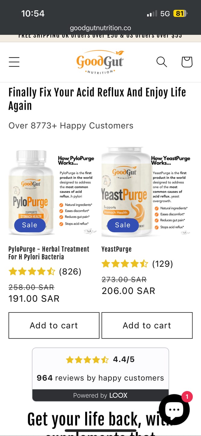 Customer photo review of YeastPurge