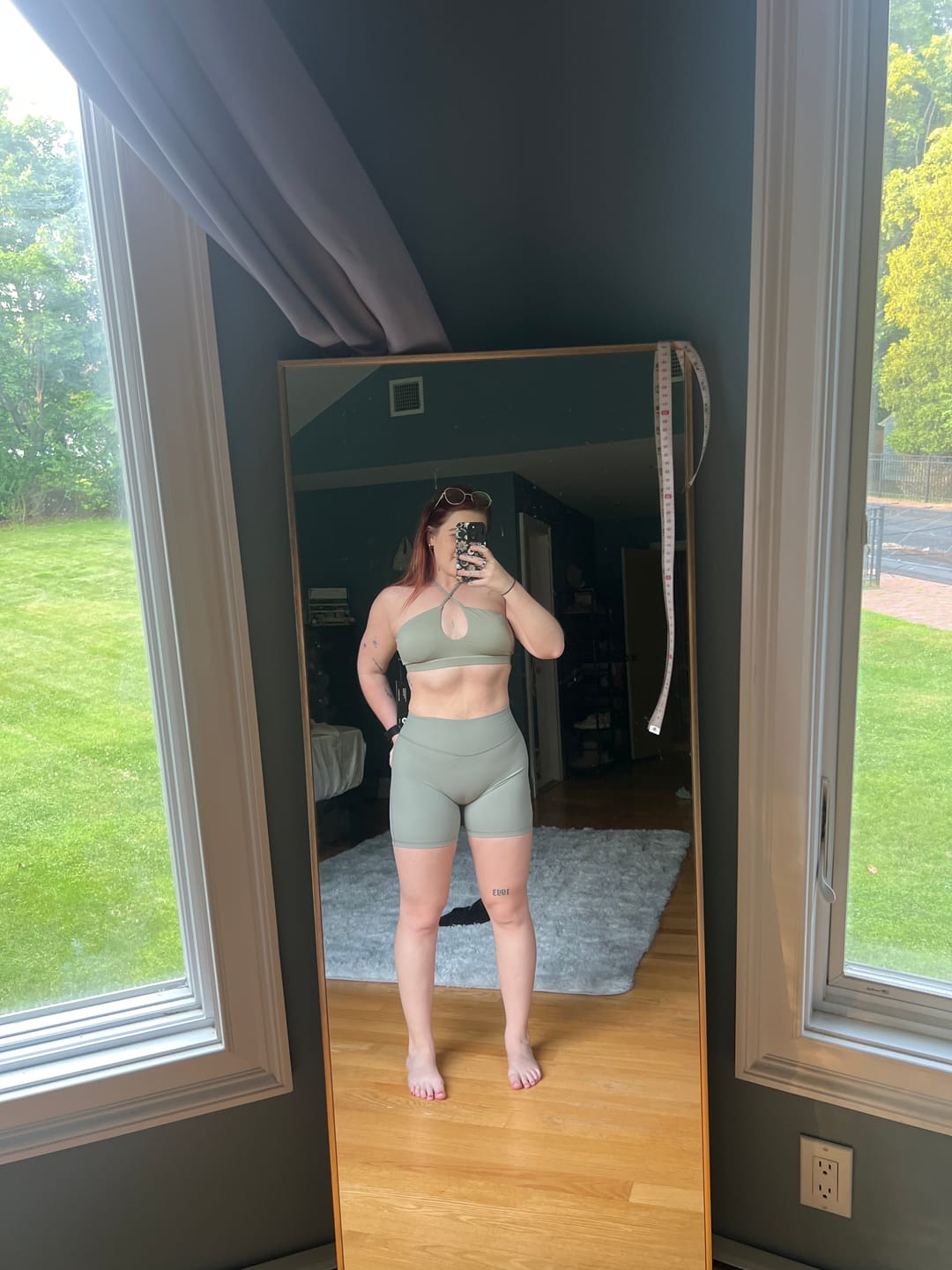 Customer photo review of W130 Amore Scrunch Short