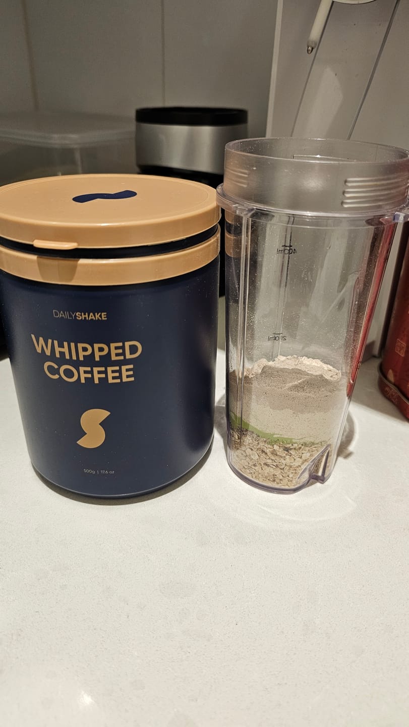 Customer photo review of Whipped Coffee